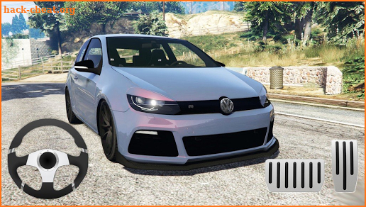 Golf Volkswagen Simulation Drift screenshot