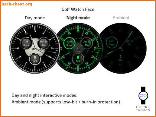 Golf Watch Face screenshot