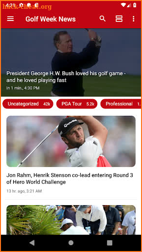 Golf Week News screenshot