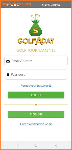 Golfaday screenshot