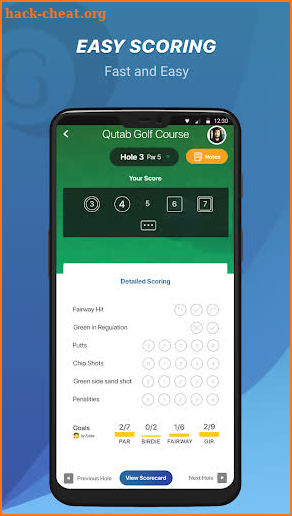 Golfication: Golf GPS, Range finder & Scorecard screenshot
