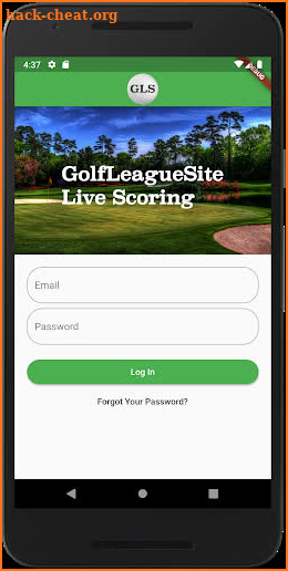 GolfLeagueSite screenshot
