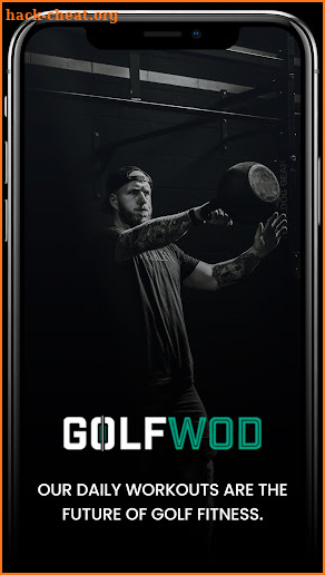 GOLFWOD - Golf Fitness Workout screenshot