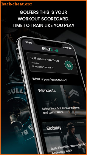 GOLFWOD - Golf Fitness Workout screenshot