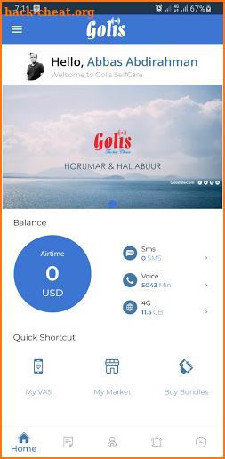 Golis App screenshot