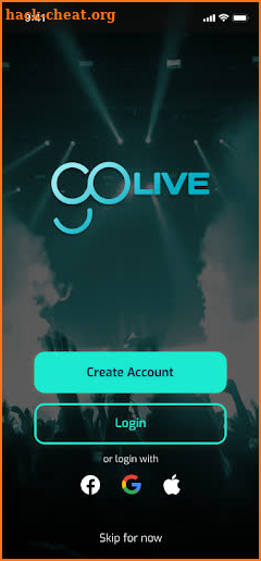GoLive Ticketing screenshot
