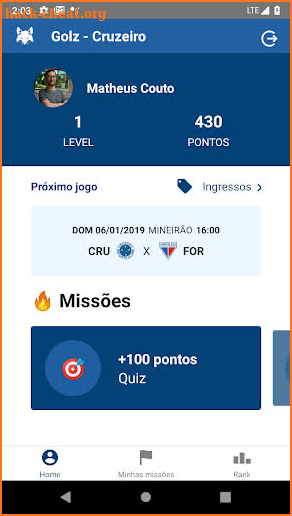 Golz Cruzeiro screenshot