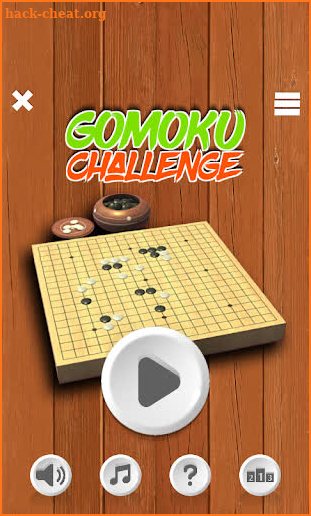 Gomoku Champion (5 In A Row) - for 1 or 2 players screenshot