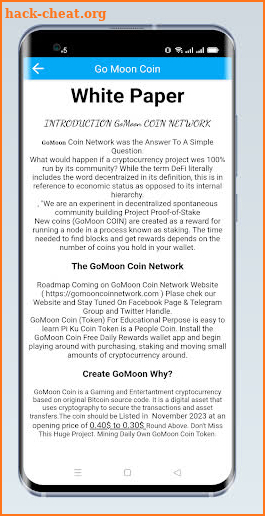 GoMoon Network screenshot