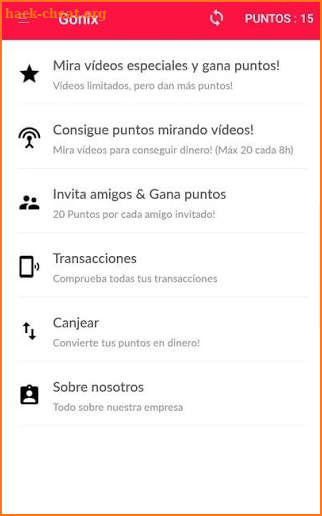 Gonix : Ganar Dinero screenshot