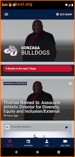 Gonzaga Bulldogs screenshot
