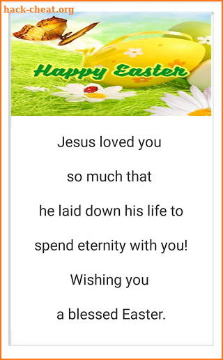 Good Friday Greetings Card : Easter Wishes Card screenshot