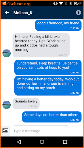 Good Grief - Chat and Messaging screenshot