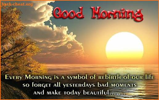 Good morning and night messages with images screenshot