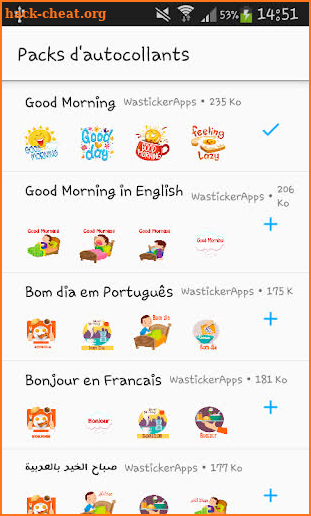 good morning & Night Stickers - WAStickerApps screenshot