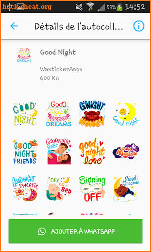 good morning & Night Stickers - WAStickerApps screenshot