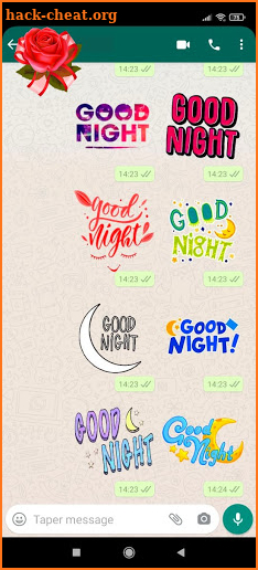 Good Morning Good Night Stickers WAStickerApps screenshot