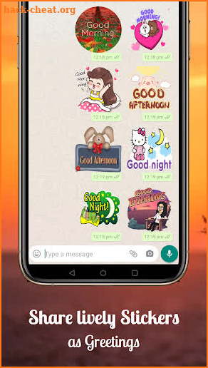 Good Morning Stickers for WhatsApp 2020 screenshot