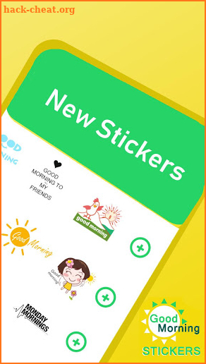 Good Morning stickers for whatsapp - WAStickerapps Hack 