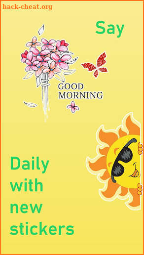 Good Morning stickers for whatsapp - WAStickerapps screenshot