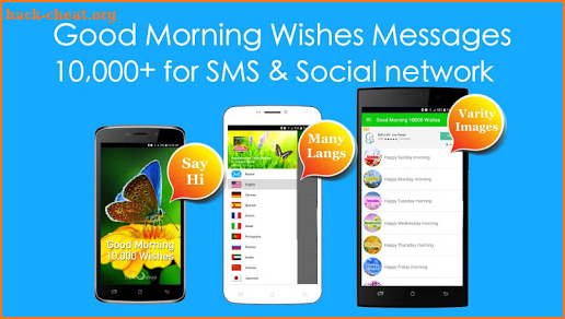 Good Morning Wishes Messages 10000+ screenshot