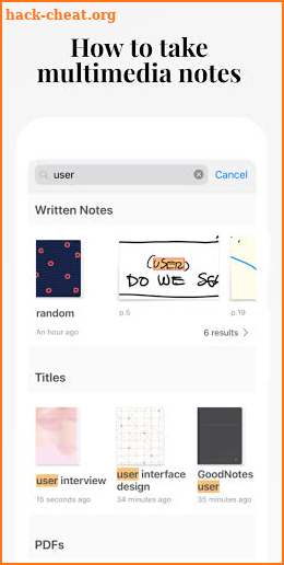 Good-Notes 5 Taker screenshot