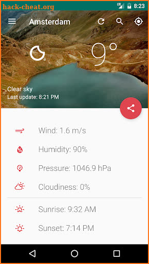 Good Weather - Open Source app screenshot