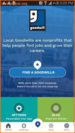 Goodwill Mobile App screenshot