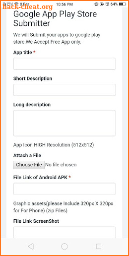 Google App Play Store Submitter screenshot
