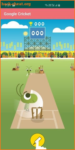 Google Cricket screenshot