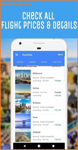 Google Flights : Explore Flights , hotels , etc screenshot