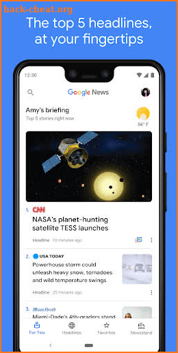 Google News: Top World & Local News Headlines screenshot