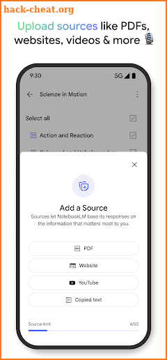Google NotebookLM screenshot