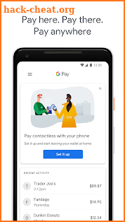 Google Pay screenshot