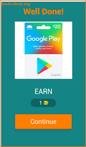 Google Play Gift Cards screenshot