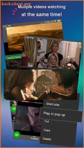 GoPlayer - Multiple videos 5G player all format screenshot