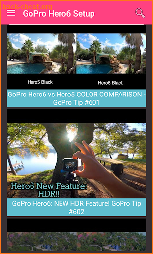 GoPro Hero6 screenshot
