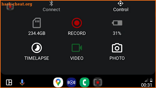 GoPro Remote for Android Auto screenshot