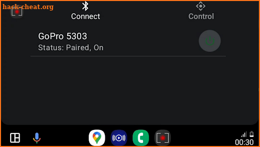 GoPro Remote for Android Auto screenshot
