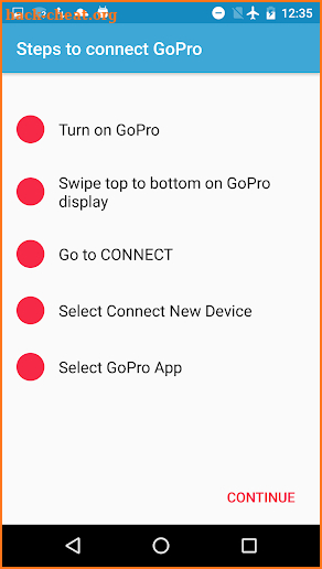 GoProNow screenshot