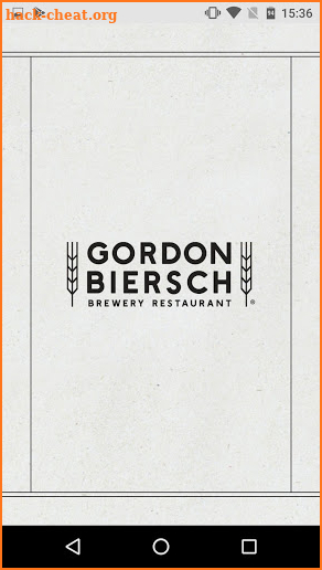 Gordon Biersch screenshot