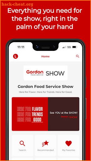 Gordon Food Service Events screenshot