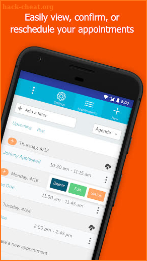 GoReminders - Appointment Scheduling & Planning screenshot