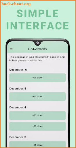 Go'Rewards - Dice & Events screenshot