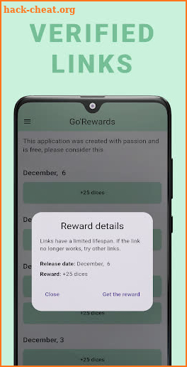 Go'Rewards - Dice & Events screenshot