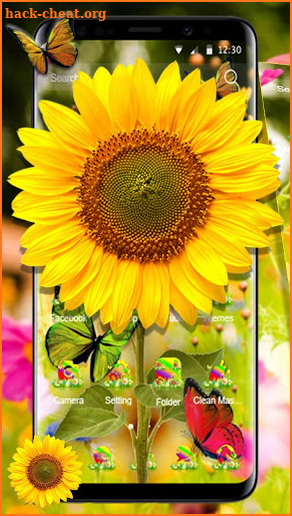 Gorgeous Butterfly Parallax Theme screenshot