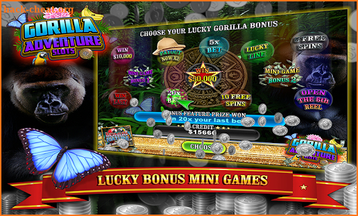 Gorilla Adventure Slots PAID screenshot