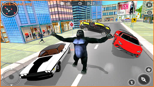 Gorilla City Simulator - Rope Hero Gorilla Game screenshot