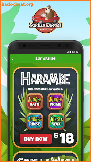 Gorilla Express Auto Wash screenshot