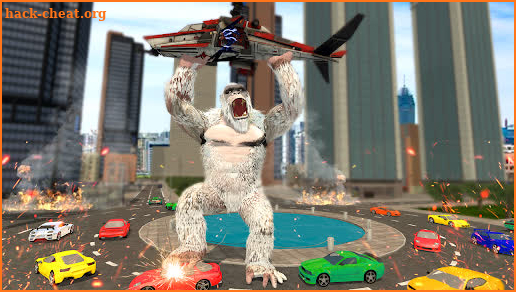 Gorilla Fighting Action Game screenshot